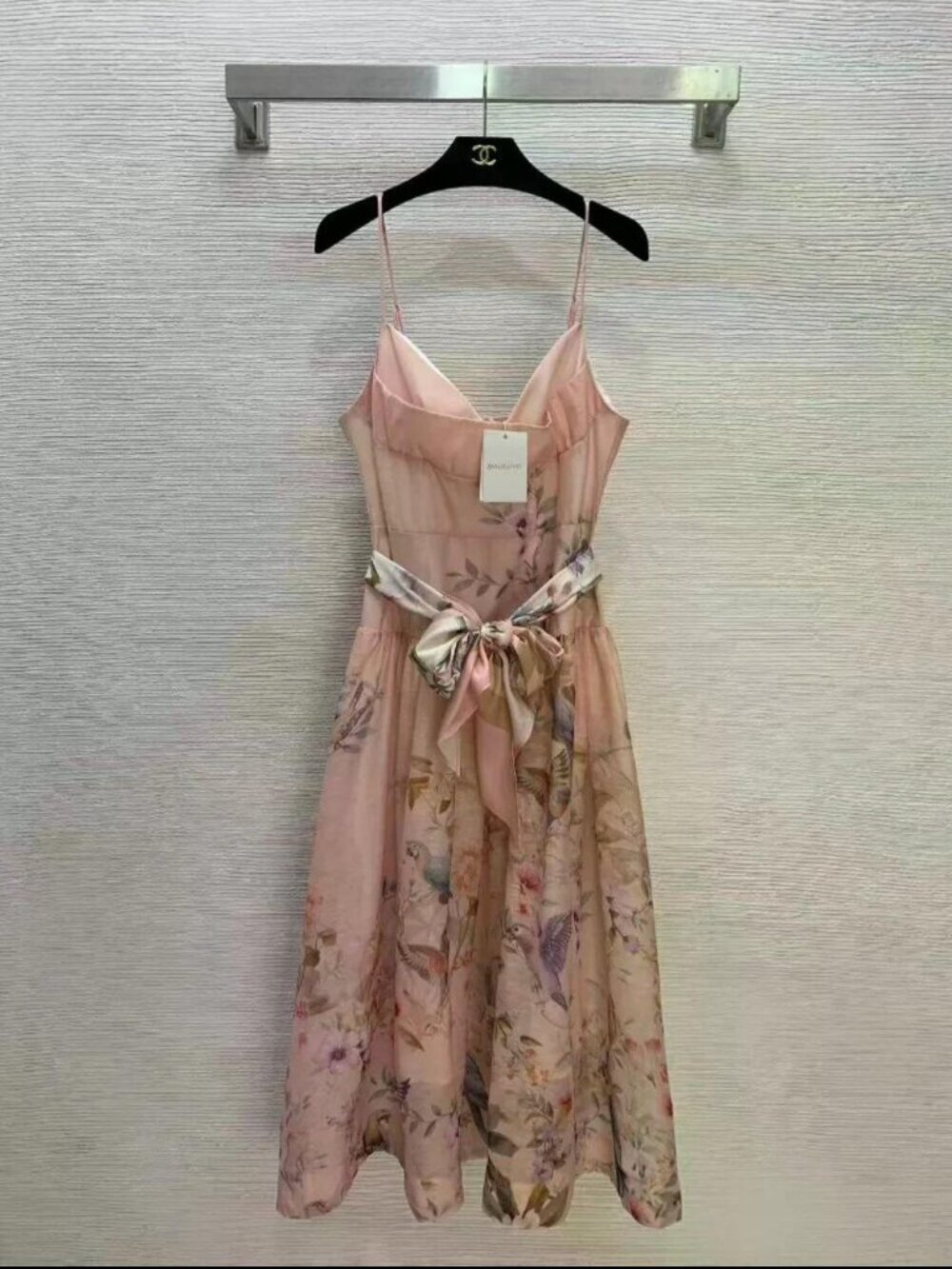 Zimmermann Size 0 (US S) Floral Belted Midi Dress